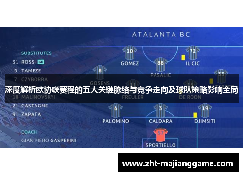 深度解析欧协联赛程的五大关键脉络与竞争走向及球队策略影响全局